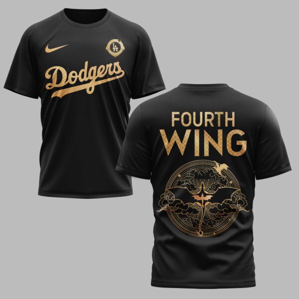Los Angeles Dodgers x Fourth Wing Premium T-Shirt 008