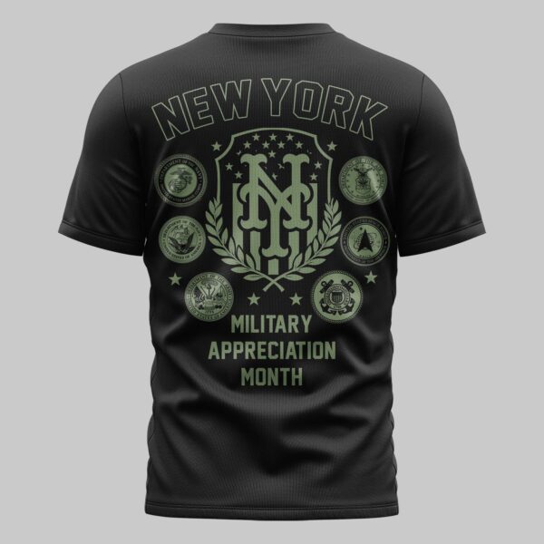 Alternative view of New York Mets x Military Appreciation Month Premium T-Shirt 001