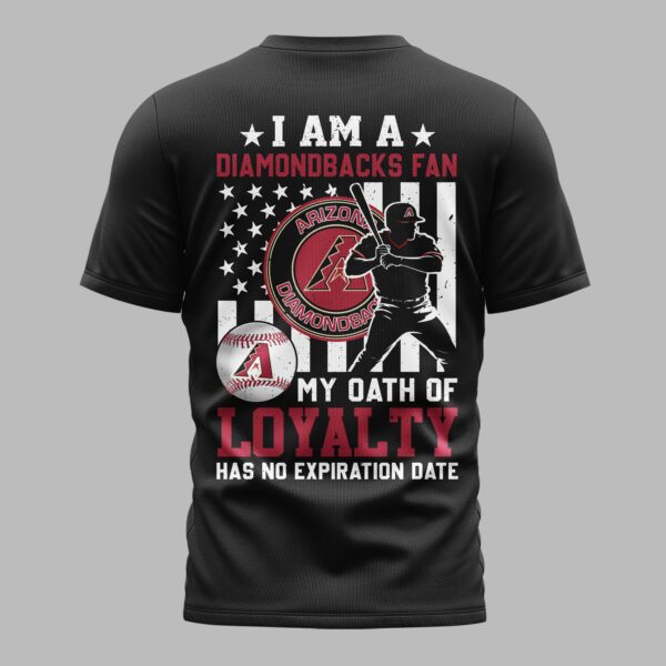 Alternative view of Arizona Diamondbacks Loyalty Oath Premium T-shirt LT0002