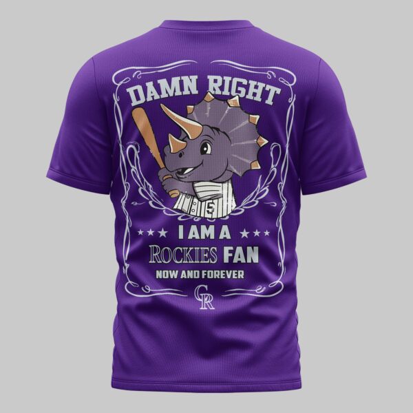 Alternative view of Colorado Rockies x Tear Mars Premium T-Shirt PL07