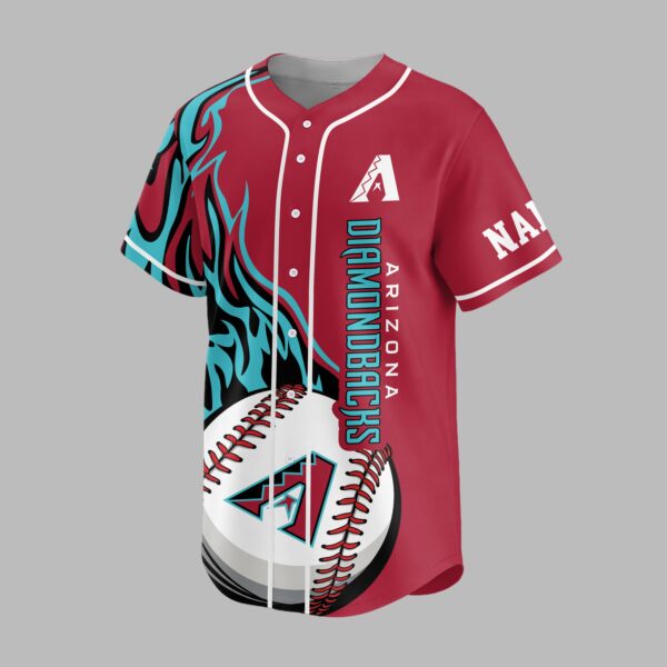 Alternative view of Arizona Diamondbacks Premium Baseball Jersey PVT005