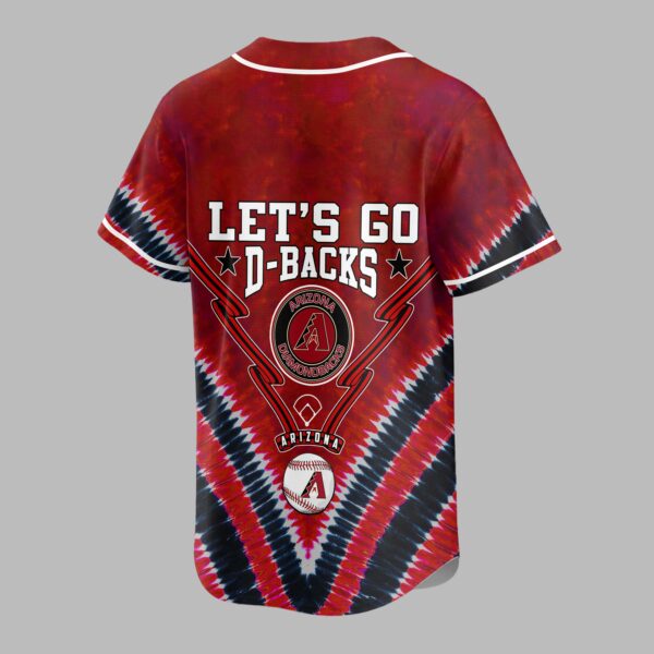 Alternative view of Arizona Diamondbacks Tie Dye Premium Jersey PL09