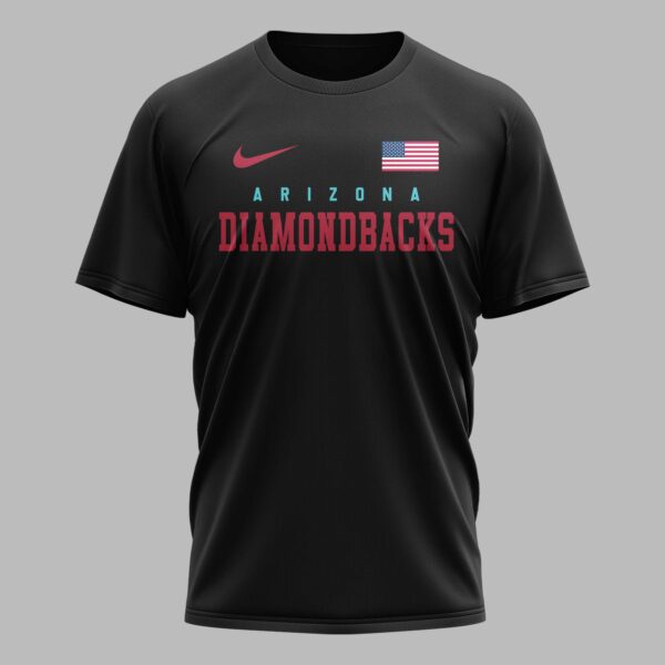 Alternative view of Arizona Diamondbacks x American Flag Premium Performance T-Shirt PH00004