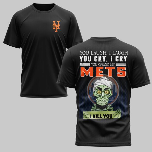 New York Mets x Skull Mars Premium T-Shirt PL03