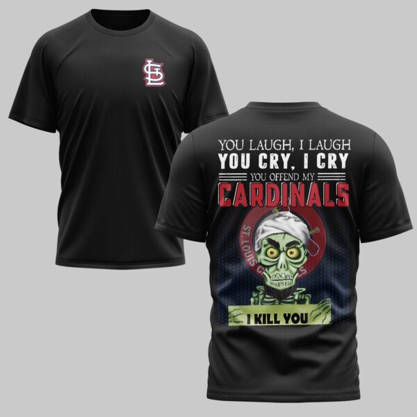 St. Louis Cardinals x Skull Mars Premium T-Shirt PL03
