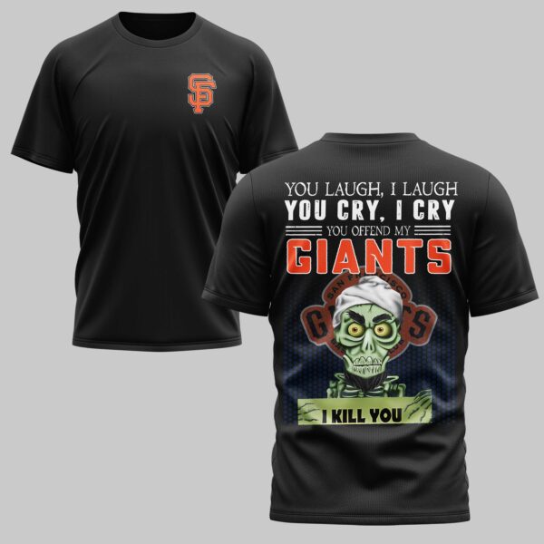 San Francisco Giants x Skull Mars Premium T-Shirt PL03