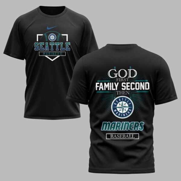 Seattle Mariners God Family Premium T-shirt PH00001
