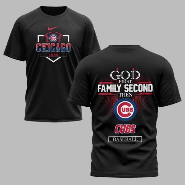 Chicago Cubs God Family Premium T-shirt PH00001