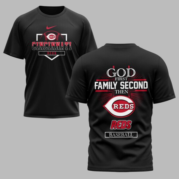 Cincinnati Reds God Family Premium T-shirt PH00001