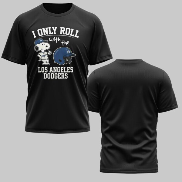 Los Angeles Dodgers x snoopy Mars Premium T-Shirt PL04