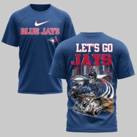 Toronto Blue Jays x skull Mars Premium T-Shirt PL05