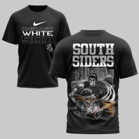 Chicago White Sox x skull Mars Premium T-Shirt PL05