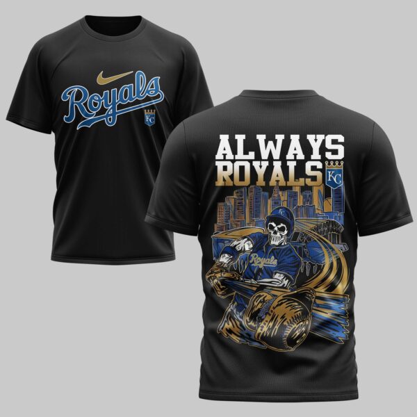 Kansas City Royals x skull Mars Premium T-Shirt PL05