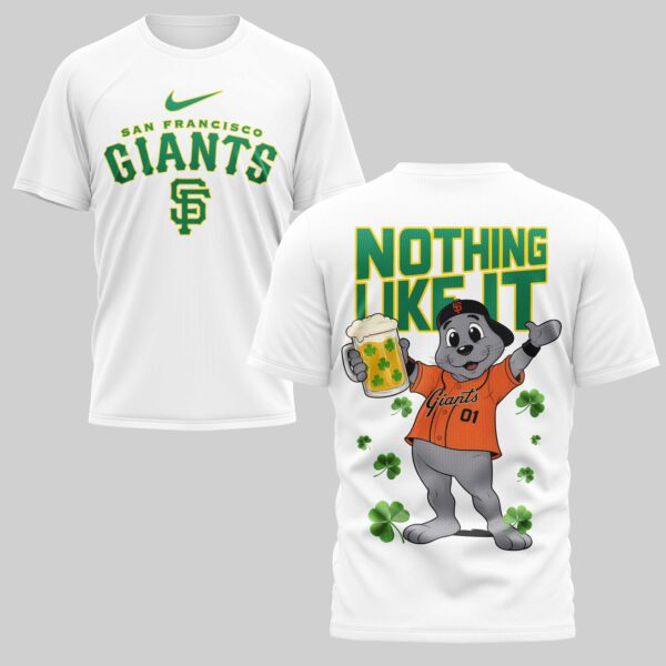 San Francisco Giants x St Patrick's Day Premium T-Shirt 004