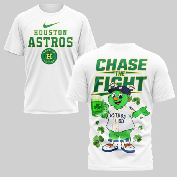 Houston Astros x St Patrick's Day Premium T-Shirt 004