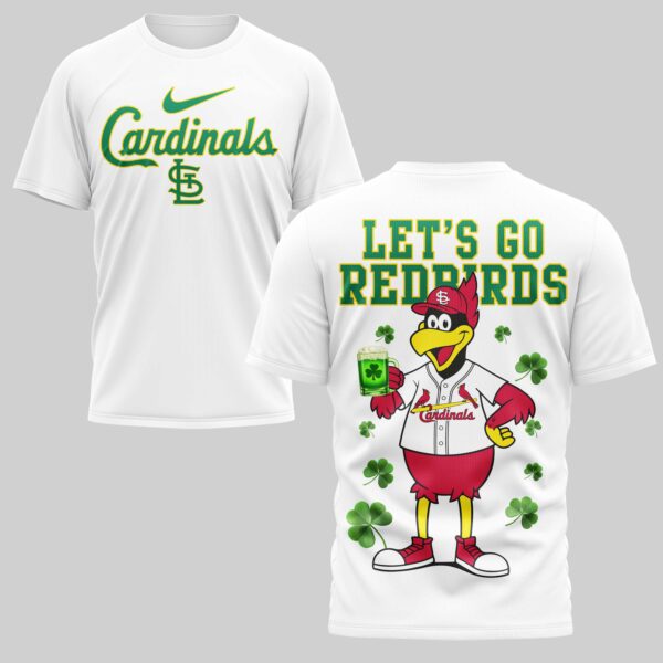 St. Louis Cardinals x St Patrick's Day Premium T-Shirt 004