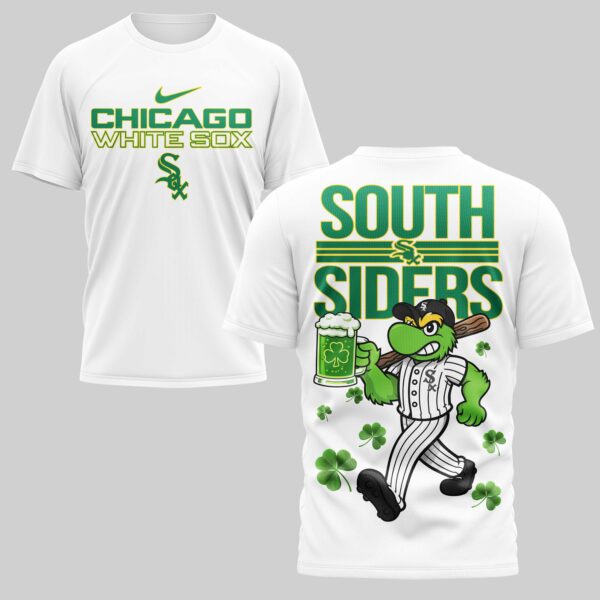 Chicago White Sox x St. Patrick's Day Premium T-Shirt 004