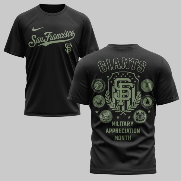 San Francisco Giants x Military Appreciation Month Premium T-Shirt  001