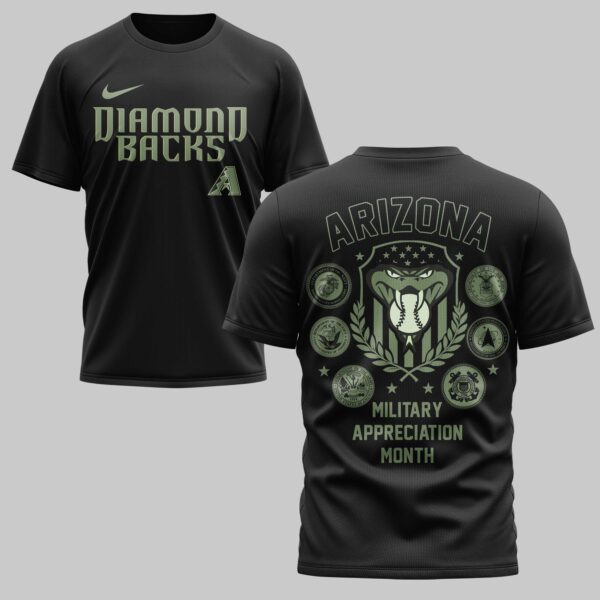 Arizona Diamondbacks x Military Appreciation Month Premium T-Shirt 001