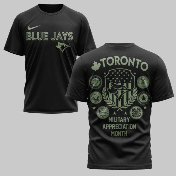 Toronto Blue Jays x Military Appreciation Month Premium T-Shirt 001