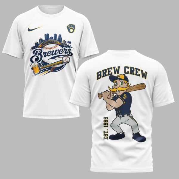 Milwaukee Brewers 2026 Season Premium T-Shirt 005