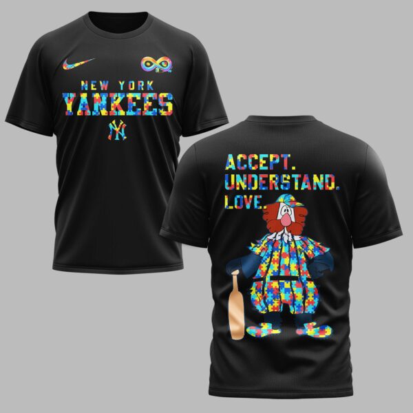 New York Yankees x Autism Awareness Premium T-Shirt 006