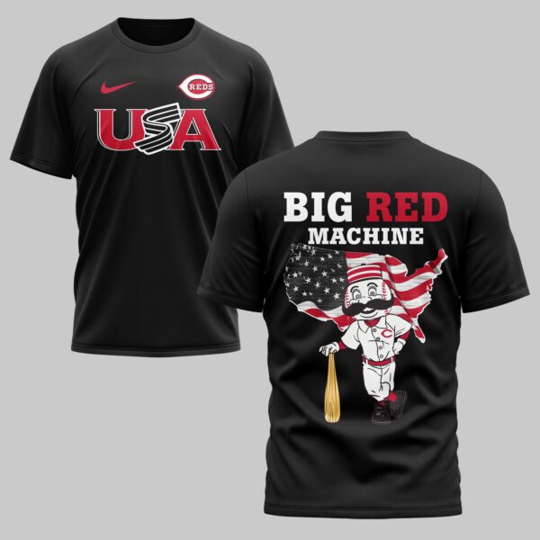 Cincinnati Reds x USA Baseball Premium T-Shirt