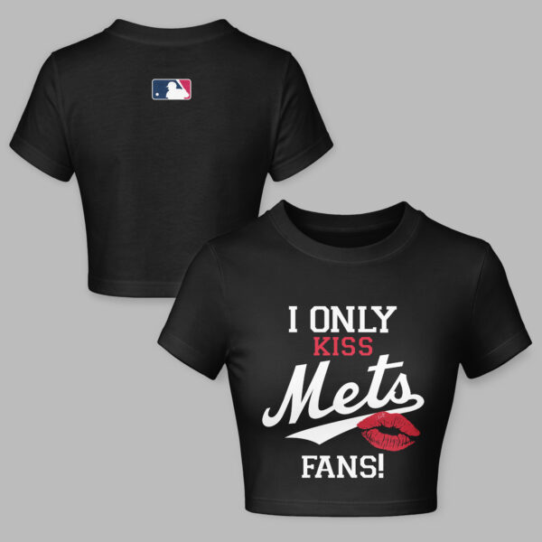 New York Mets Cropped Naval-Baring Shirt 010