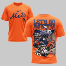 New York Mets x skull Mars Premium T-Shirt PL05