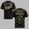 Los Angeles Dodgers x Fourth Wing Premium T-Shirt 008