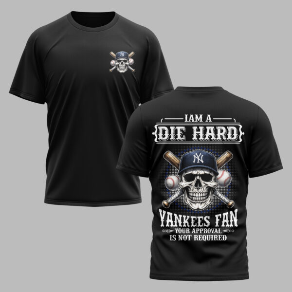 New York Yankees X Skullcap Premium T Shirt PVT001