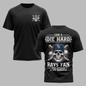 Tampa Bay Rays X Skullcap Premium T Shirt PVT001