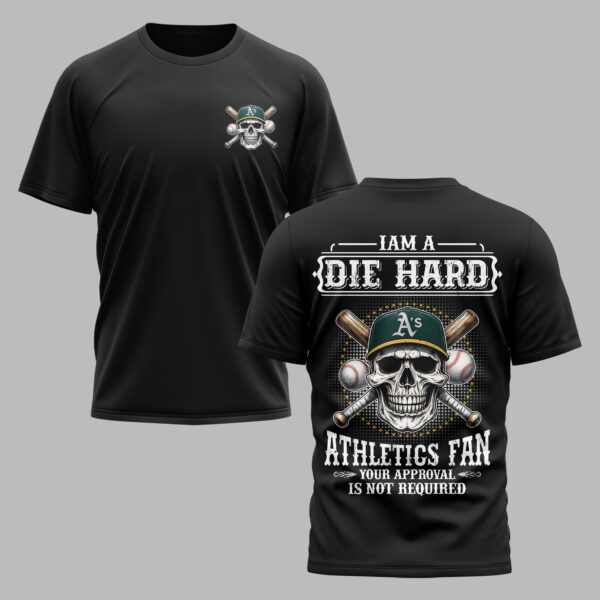 Oakland Athletics X Skullcap Premium T Shirt PVT001