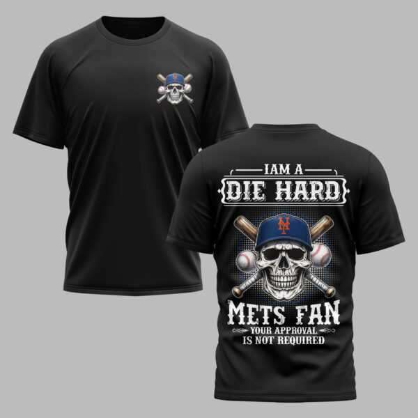 New York Mets X Skullcap Premium T Shirt PVT001