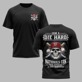 Washington Nationals X Skullcap Premium T Shirt PVT001