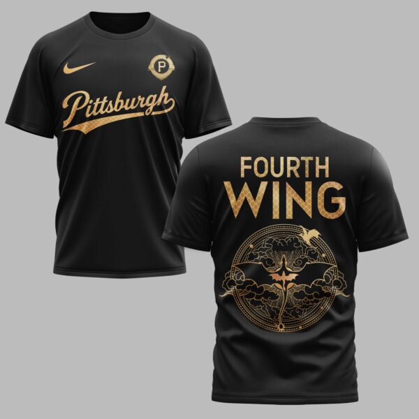 Pittsburgh Pirates x Fourth Wing Premium T-Shirt 008