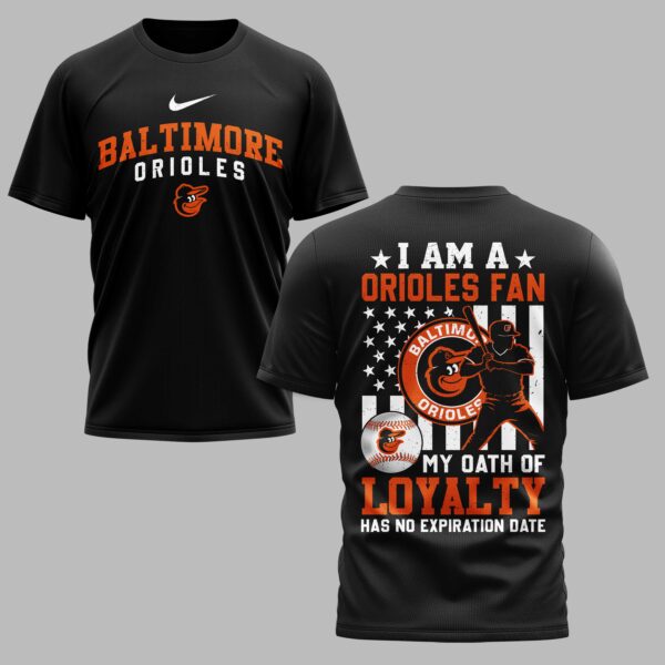 Baltimore Orioles Loyalty Oath Premium T-shirt LT0002