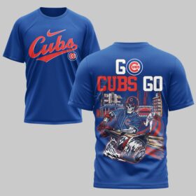 Chicago Cubs x skull Mars Premium T-Shirt PL05