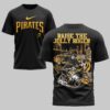 Pittsburgh Pirates x skull Mars Premium T-Shirt PL05
