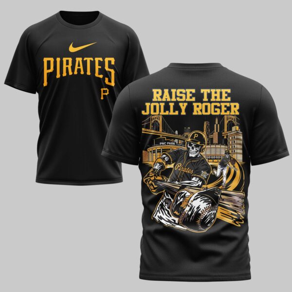 Pittsburgh Pirates x skull Mars Premium T-Shirt PL05