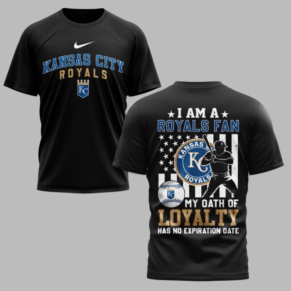Kansas City Royals Loyalty Oath Premium T-shirt LT0002