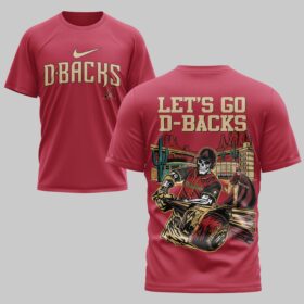 Arizona Diamondbacks x skull Mars Premium T-Shirt PL05