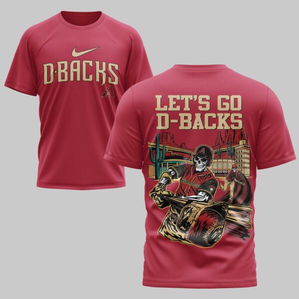 Arizona Diamondbacks x skull Mars Premium T-Shirt PL05