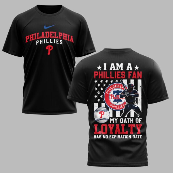 Philadelphia Phillies Loyalty Oath Premium T-shirt LT0002