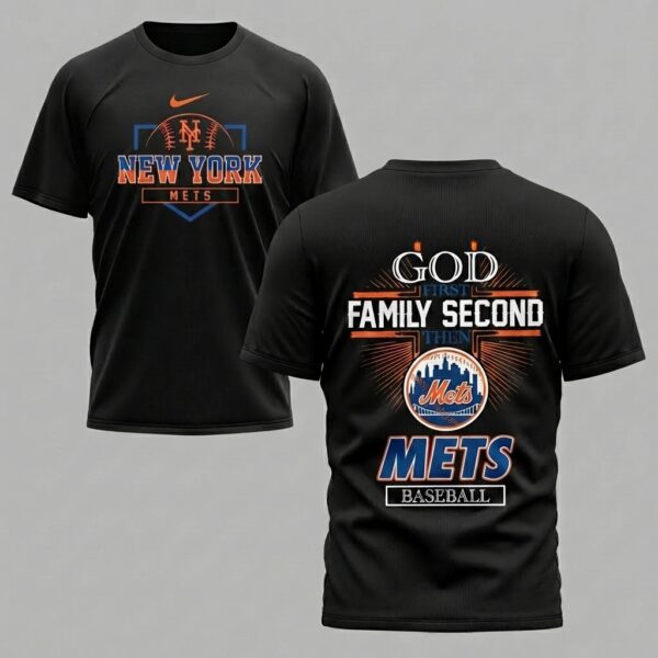 New York Mets God Family Premium T-shirt PH00001