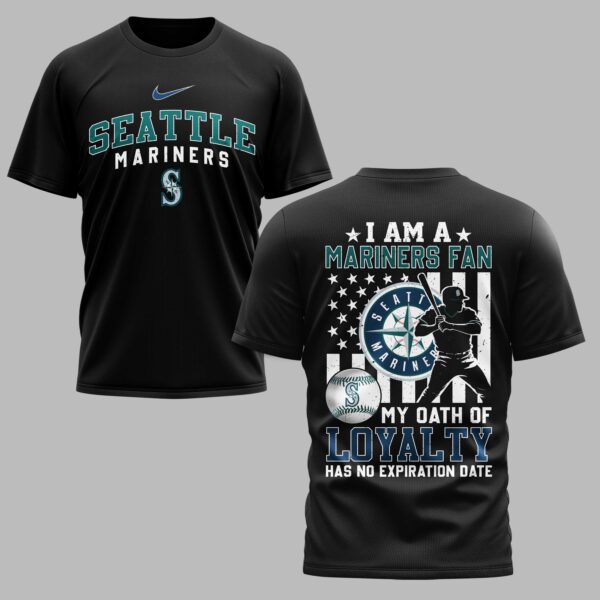 Seattle Mariners Loyalty Oath Premium T-shirt LT0002