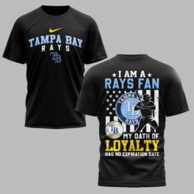 Tampa Bay Rays Loyalty Oath Premium T-shirt LT0002