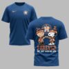 Houston Astros “FOREVER - Not Just When We Win” Snoopy & Charlie Glitter Friendship Premium T-Shirt PH00002