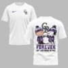 Colorado Rockies “FOREVER - Not Just When We Win” Snoopy & Charlie Glitter Friendship Premium T-Shirt PH00002