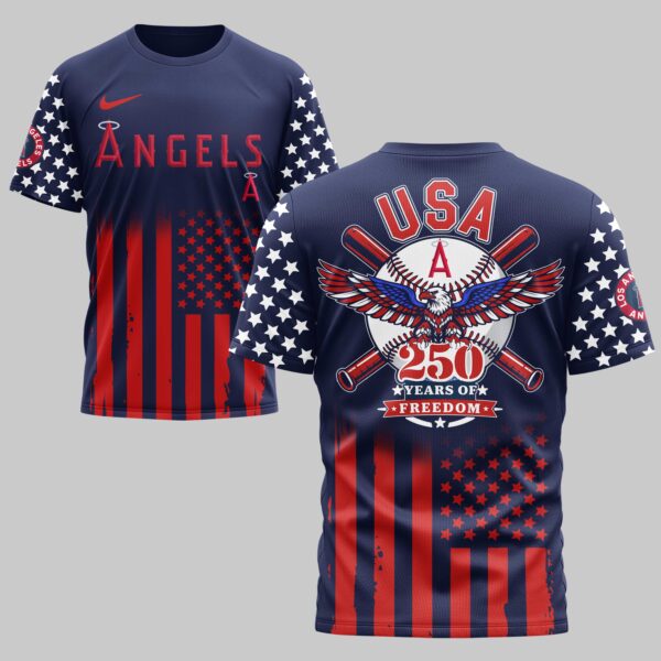 Los Angeles Angels x 250Years Mars Premium T-Shirt PL06